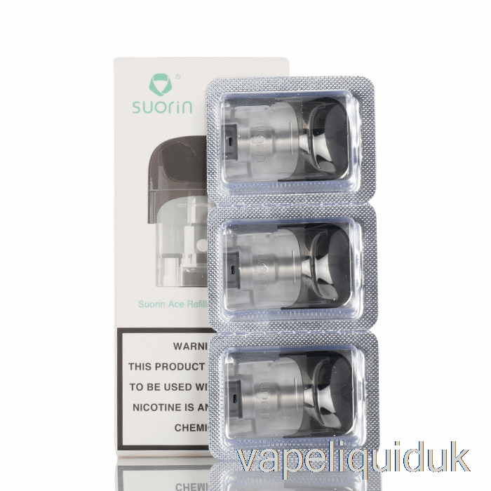 Suorin ACE Replacement Pods 2mL Refillable Pods Vape Liquid